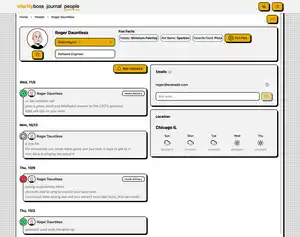 ClarityBoss Person view screenshot
